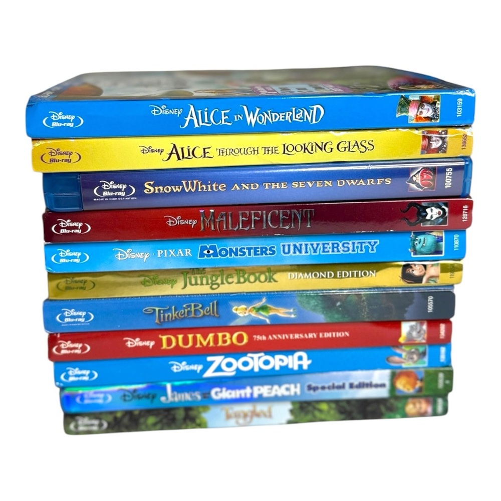 11 Disney Blu-Ray + DVD Bundle